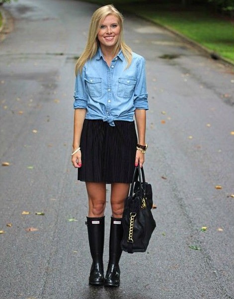 rain jeans