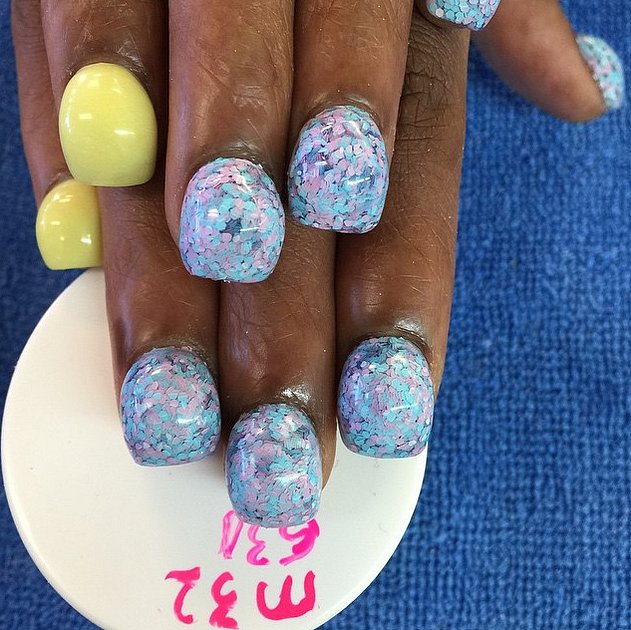 bubble manicure 3
