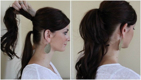 double pony tail