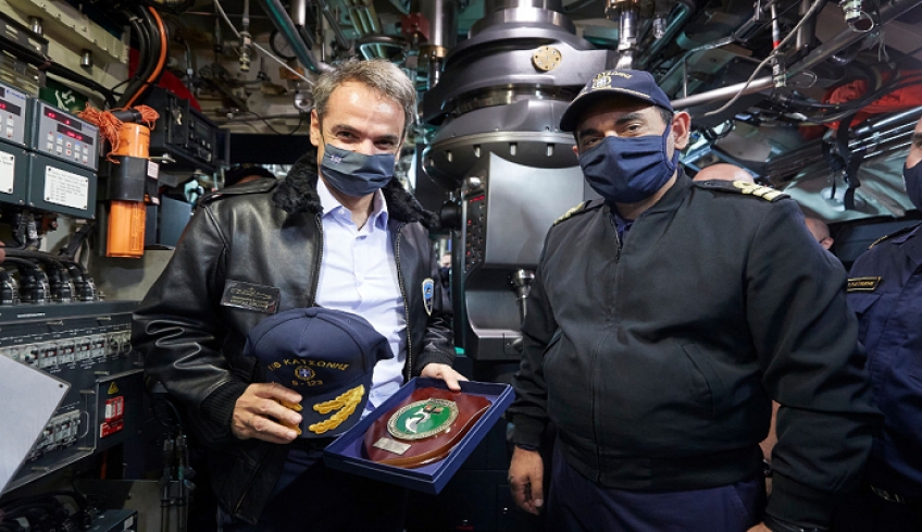 Τα ελληνικά υποβρύχια ενισχύονται ακόμη περισσότερο – Τι είπε ο Μητσοτάκης από το «Κατσώνης»