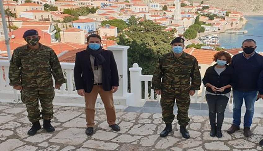 Στους ακρίτες των Δωδεκανήσων ο Αρχηγός ΓΕΣ αντιστράτηγος Χαράλαμπος Λαλούσης