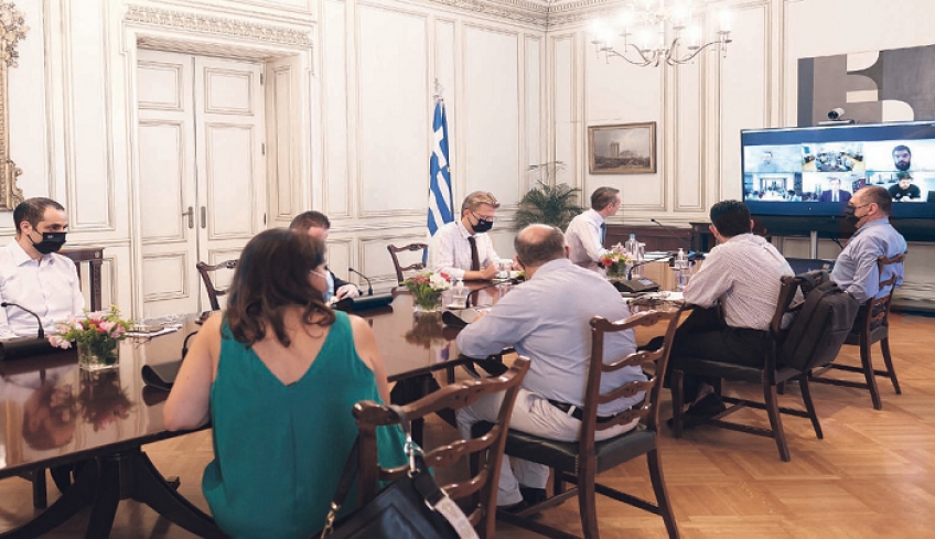Τι ανησυχεί την κυβέρνηση – Τι συζητήθηκε στην τηλεδιάσκεψη στο Μαξίμου