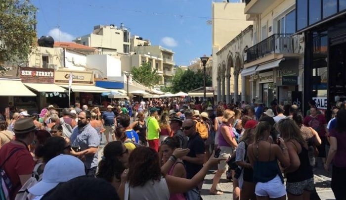 Οι φωτογραφίες από το κέντρο του Ηρακλείου που έγιναν viral