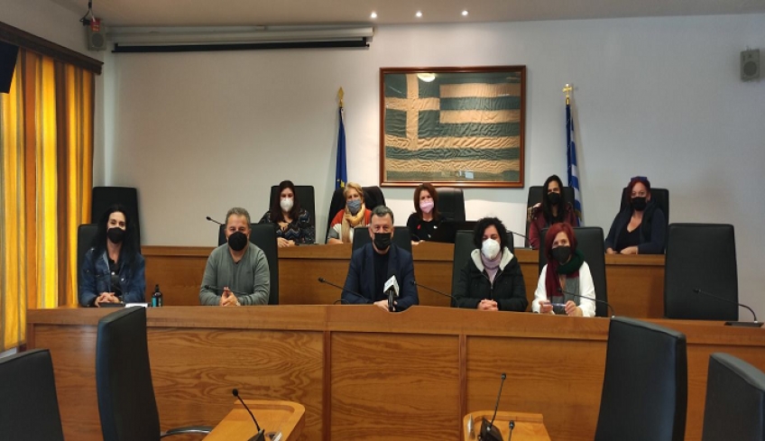 Συνάντηση του Δημάρχου Κω, με το νεοεκλεγέν Δ.Σ. του Συλλόγου Γονέων &amp; Κηδεμόνων του ΕΕΕΕΚ Κω