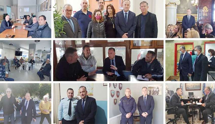 Συναντήσεις με φορείς και κατοίκους της Καλύμνου πραγματοποίησε ο Γιάννης Παππάς.