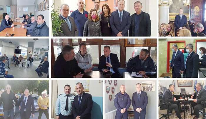 Συναντήσεις με φορείς και κατοίκους της Καλύμνου πραγματοποίησε ο Γιάννης Παππάς.