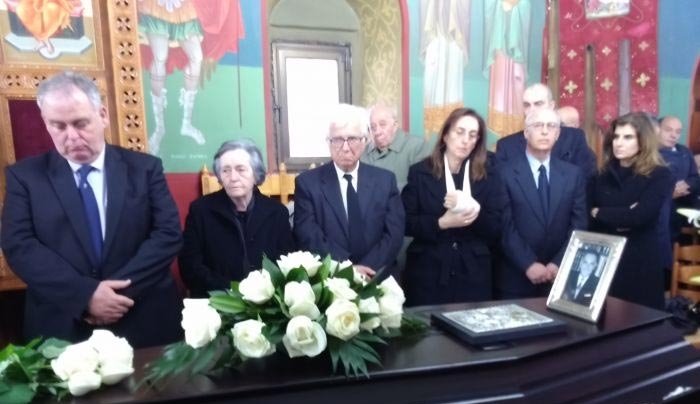 Το "ύστατο χαίρε" στον Αντώνη Αβρίθη στην Αντιμάχεια (βίντεο)