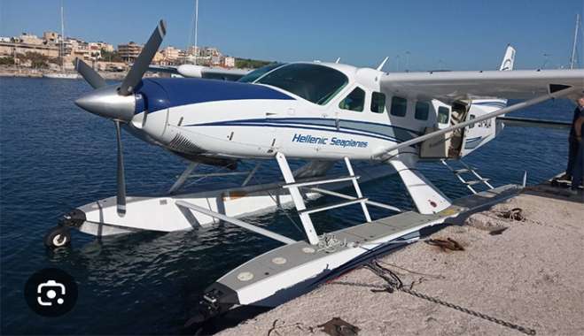 Δοκιμαστικές Πτήσεις Υδροπλάνων στην Πάτμο