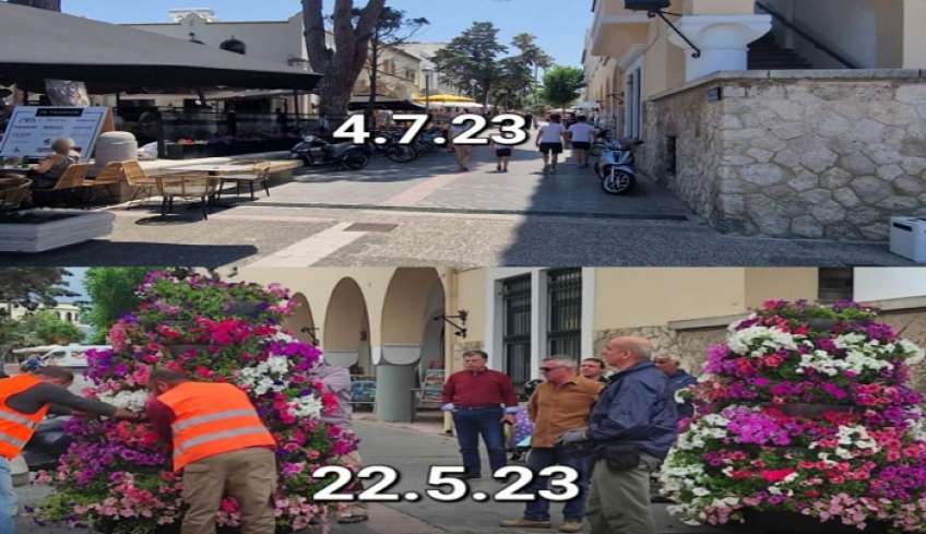 Η. Σιφάκης: "Πόσα χρήματα θα συνεχίσει να πετά ο Δήμος? Που βρίσκονται άραγε οι ανθοστήλες που μας στοίχισαν 35.000 ευρώ ..."