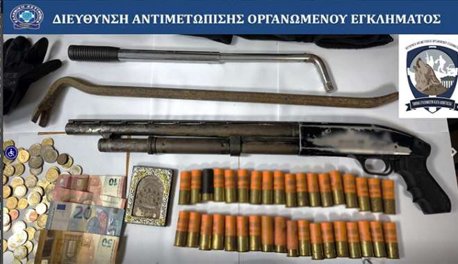 Εξαρθρώθηκε εγκληματική οργάνωση τα μέλη της οποίας διέπρατταν διαρρήξεις από ιερούς Ναούς