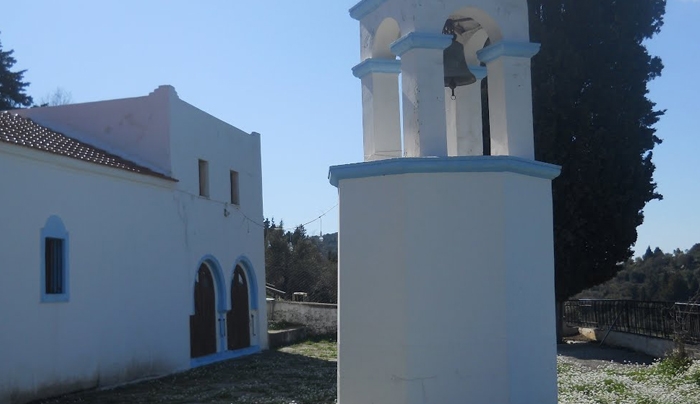 Τέλεση Θείας Λειτουργίας στον Ἱερό Ναό Ἁγίου Δημητρίου στίς Χαϊχοῦτες