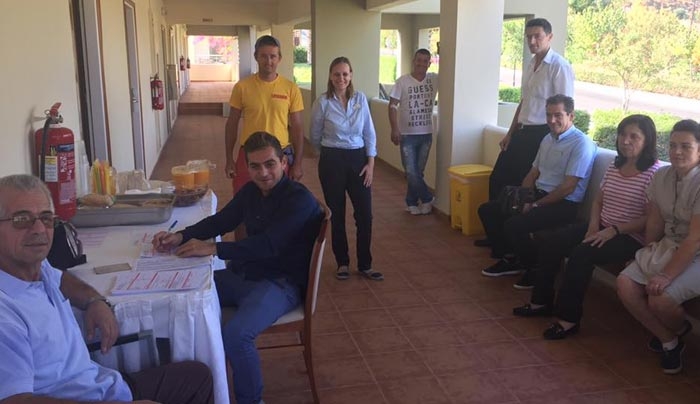 Εθελοντική αιμοδοσία Ομίλου Κυπριώτης (φωτό)