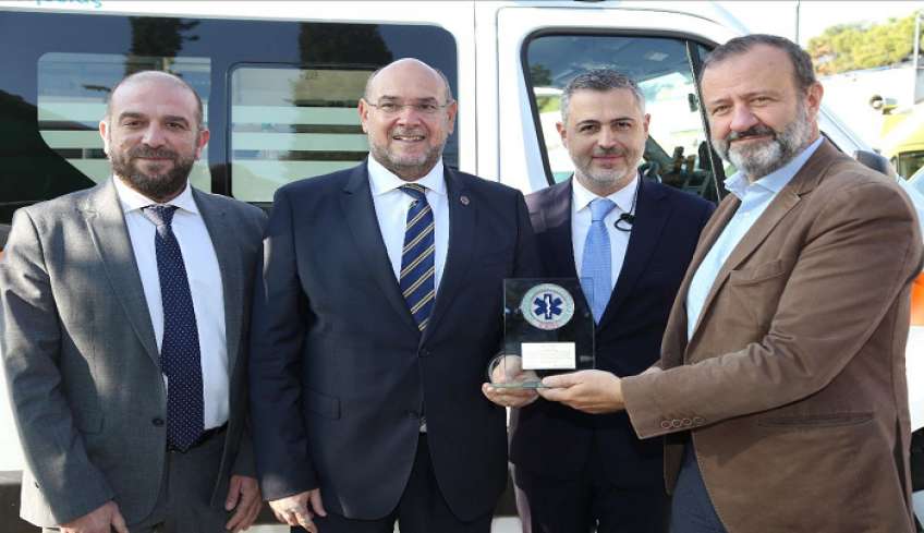 Δωρεά 5 ασθενοφόρων οχημάτων για την ενίσχυση του ΕΚΑΒ σε Κω, Λέσβο, Χίο, Σάμο και Λέρο