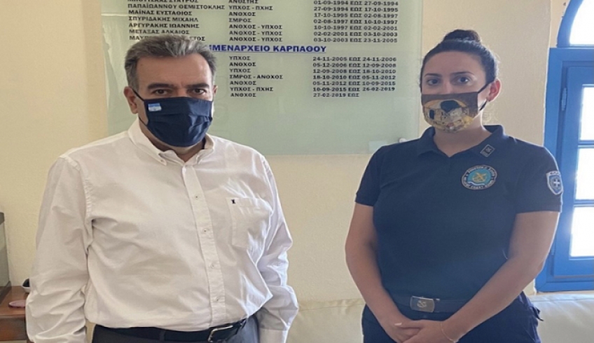 Παρέμβαση του Μ. Κόνσολα για τα προβλήματα στο λιμάνι στα Πηγάδια Καρπάθου