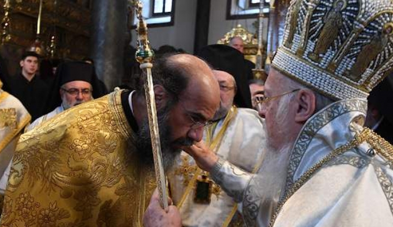 Με λαμπρότητα η χειροτονία του νέου μητροπολίτη Σύμης στο Οικουμενικό Πατριαρχείο (φωτό-βίντεο)