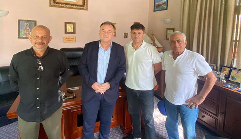 Στη Σύμη ο Βουλευτής Δωδεκανήσου Ιωάννης Παππάς.