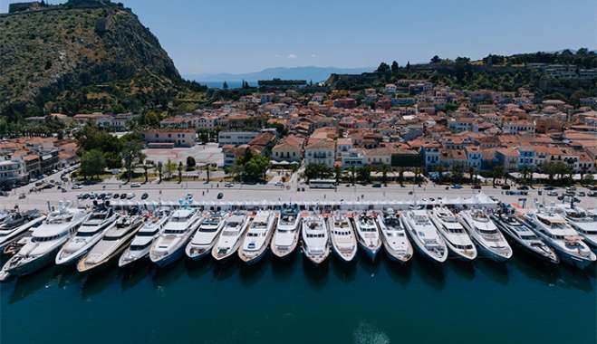 Με αριθμό ρεκορ 115 εγγραφών yachts ξεκίνησε το 10ο επετειακό Mediterranean Yacht Show στο Ναύπλιο