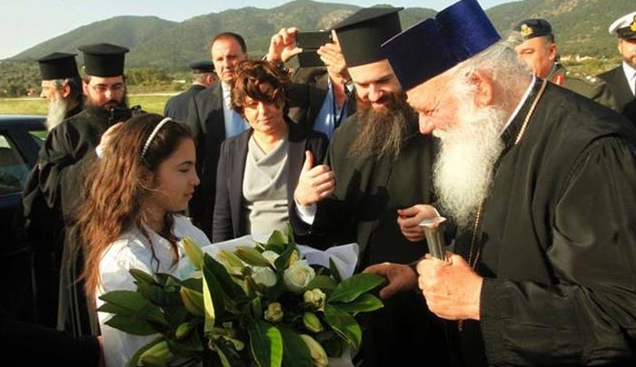 Στη Μυτιλήνη ο Αρχιεπίσκοπος Ιερώνυμος: «Το μεταναστευτικό είναι πρόβλημα όλης της Ευρώπης» (βίντεο)
