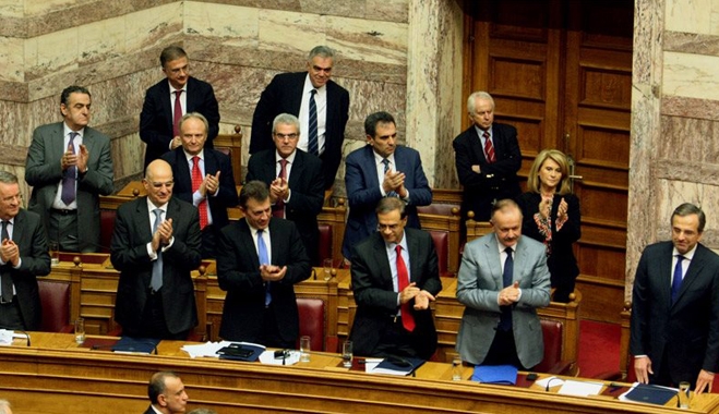 Πήρε ψήφο εμπιστοσύνης η κυβέρνηση - Σαμαράς: Εκλογές το 2016