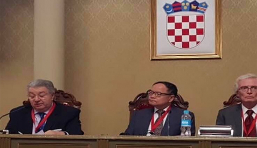 Ο ΓΕΝΙΚΟΣ ΓΡΑΜΜΑΤΕΑΣ ΑΠΟΔΗΜΟΥ ΕΛΛΗΝΙΣΜΟΥ, κ. ΓΙΑΝΝΗΣ ΧΡΥΣΟΥΛΑΚΗΣ, ΟΜΙΛΗΤΗΣ ΣΕ ΔΙΕΘΝΕΣ ΕΠΙΣΤΗΜΟΝΙΚΟ ΣΥΝΕΔΡΙΟ ΓΙΑ ΤΗ ΔΙΑΣΠΟΡΑ ΣΤΗΝ ΚΡΟΑΤΙΑ