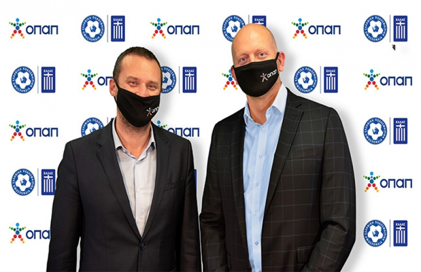 ΟΠΑΠ και ΕΠΟ ανανέωσαν τη χορηγική τους συνεργασία