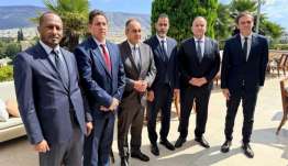 Ο Γιάννης Παππάς στη συνάντηση με τη λιβυκή αντιπροσωπεία στη Βουλή – Στο τραπέζι οι θαλάσσιες ζώνες