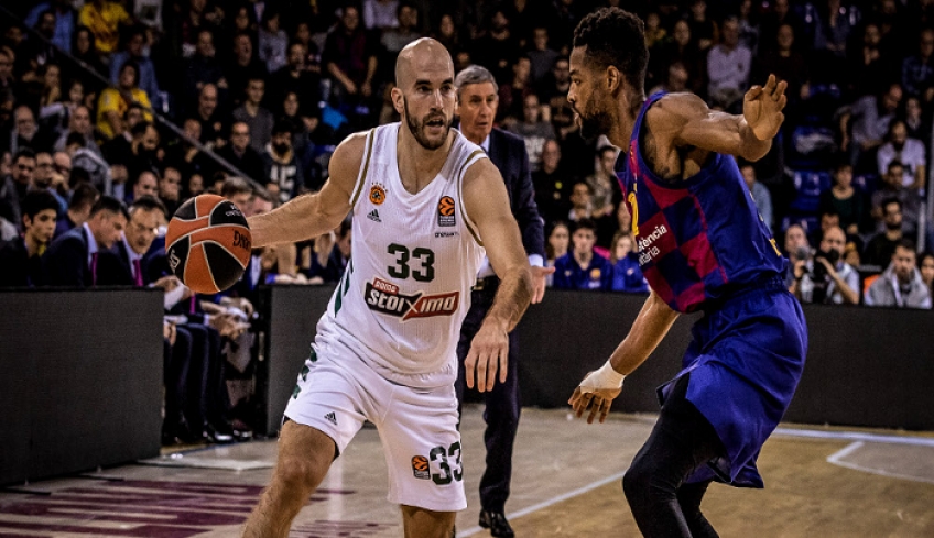 Euroleague: Έπεσε… μαχόμενος στη Βαρκελώνη ο Παναθηναϊκός – 98-86 από την Μπαρτσελόνα