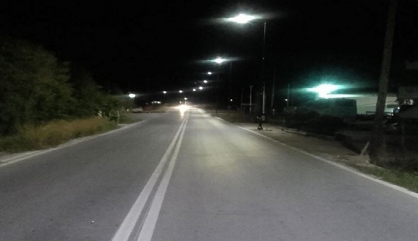 Προμήθεια και εγκατάσταση φωτιστικών τύπου LED στο Επαρχιακό Οδικό δίκτυο της Κω