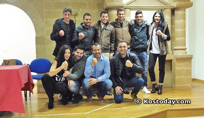 Σε ζεστό και οικογενειακό κλίμα η κοπή πίτας του "kos fighters club" ! (φωτό &amp; βίντεο)
