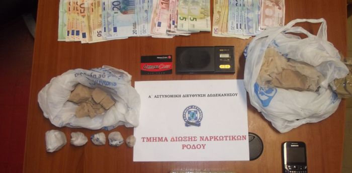Σύλληψη για εμπορία ηρωίνης στην Ρόδο