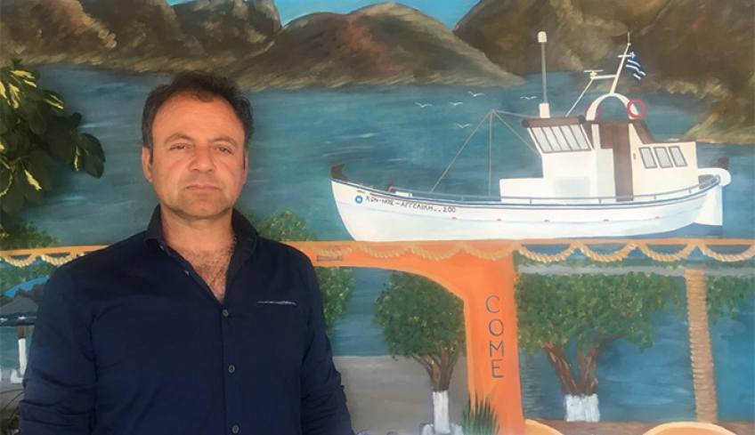 Ο Σακελλάρης Πιζάνιας από την Κάλυμνο, υποψήφιος με τον Γιώργο Χατζημάρκο
