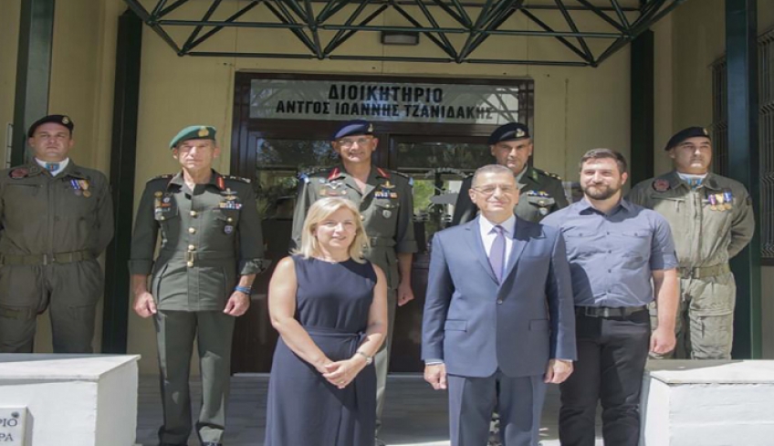 Επίσκεψη του ΥΦΕΘΑ Αλκιβιάδη Στεφανή στη Ρόδο