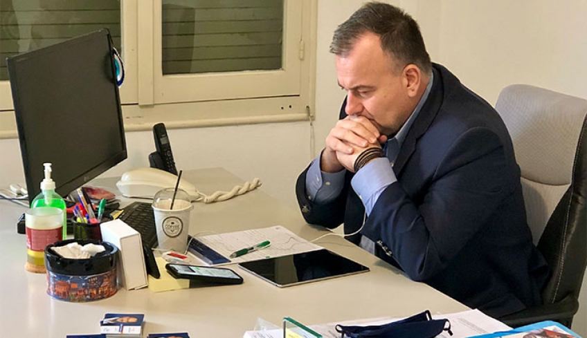 Ιωάννης Παππάς : Από τη Κω η τηλεδιάσκεψη με θέμα ενημέρωση του προϋπολογισμού για το 2021