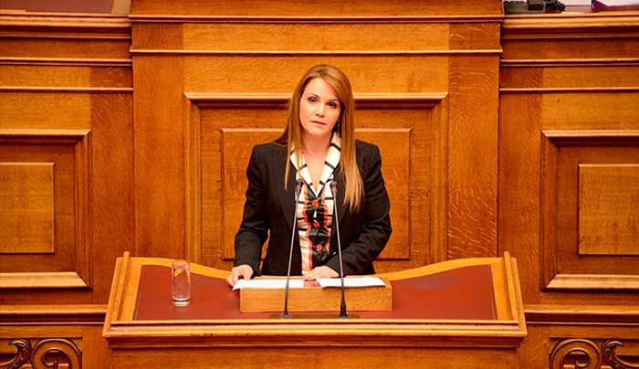 Μ.Ιατρίδη: “Θέλω και μπορώ να συμβάλλω με τη ΝΔ στην ευρωπαϊκή προοπτική της χώρας”