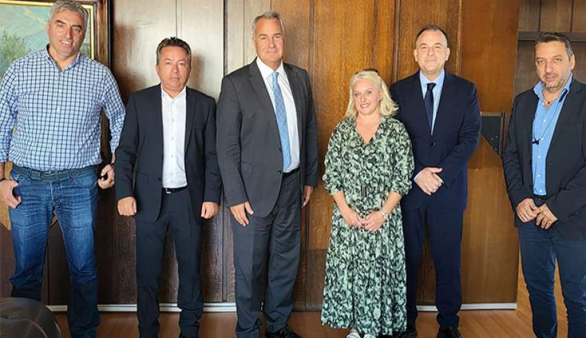 Ιωάννης Παππάς: Σύσκεψη για τη ΔΕΣ ΡΟΔΑ στο Υπουργείο Εσωτερικών.