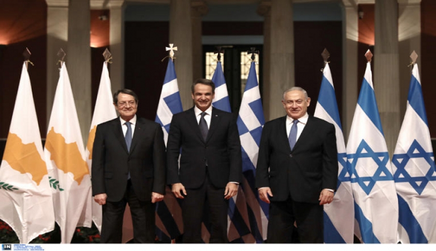 “Απειλή η τουρκική στρατιωτική παρουσία στη Λιβύη”! Κοινή δήλωση Μητσοτάκη, Αναστασιάδη, Νετανιάχου