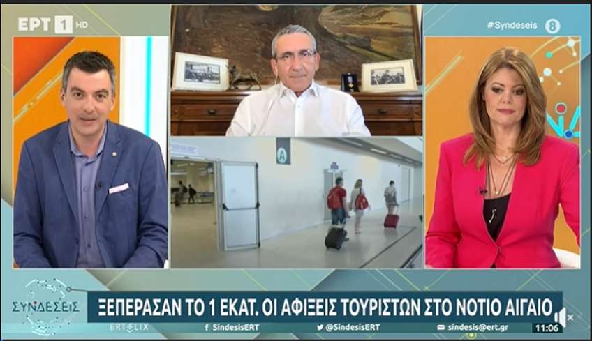 Στην εκπομπή "Συνδέσεις" της ΕΡΤ1, με την Χριστίνα Βίδου και τον Κώστα Παπαχλιμίντζο, συζητάμε για τα μοναδικά αποτελέσματα των νησιών μας