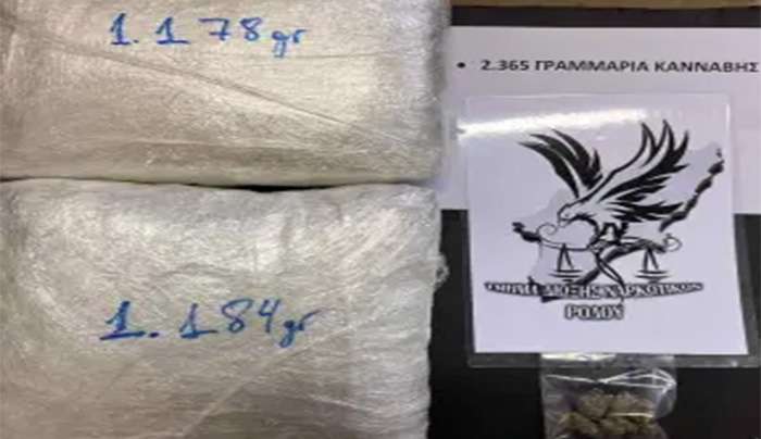 Συνελήφθη άλλη μια ημεδαπή που μετέφερε ναρκωτικά στη Ρόδο