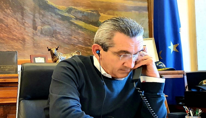 Η πρώτη τηλεδιάσκεψη σήμερα μεσημέρι του Περιφερειάρχη με Δημάρχους και Επάρχους