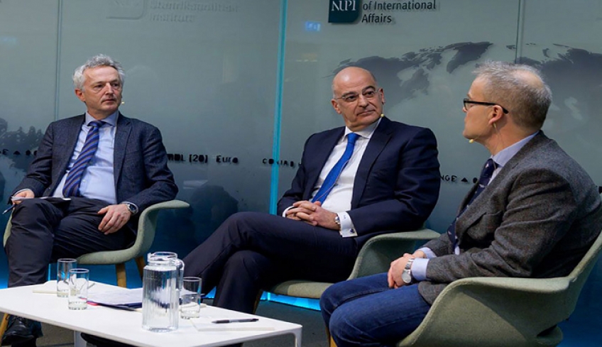 Νίκος Δένδιας: Θερμό τετ-α-τετ με τον Τούρκο πρέσβη στη Νορβηγία για χωρικά ύδατα και casus belli