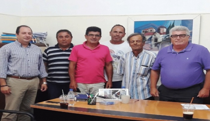 Συνάντηση Φιλήμονα Ζαννετίδη με παραγωγούς και τοπικούς φορείς για τη λειτουργία του φράγματος Απολακκιάς