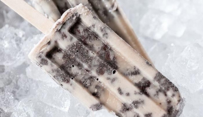 Popsicles με μπισκότα
