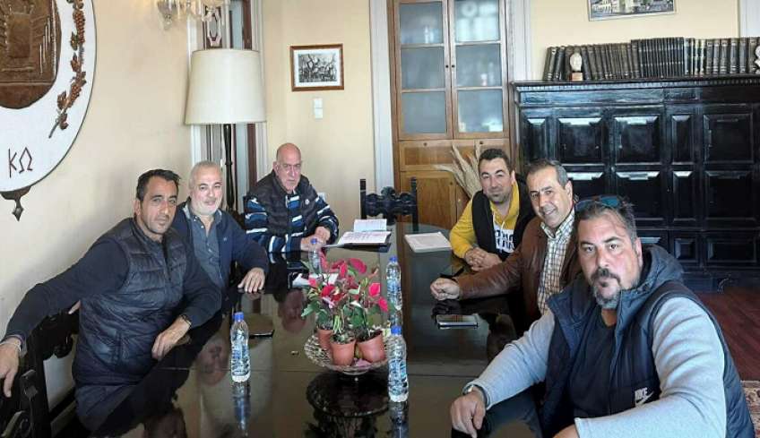 Με το Σύλλογο Επιχειρήσεων Εστίασης Κω συναντήθηκε ο Έπαρχος Γ. Καμπανής