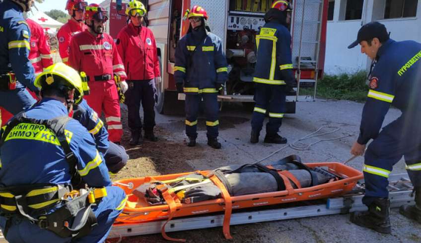 Με επιτυχία η φετινή άσκηση ετοιμότητας «Σεισίχθων 2023»