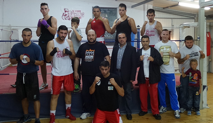 Συνάντηση Ι. Φλεβάρη με τον προπονητή Μ. Στατιού &amp; αθλητές του Συλλόγου " Σταυρός"
