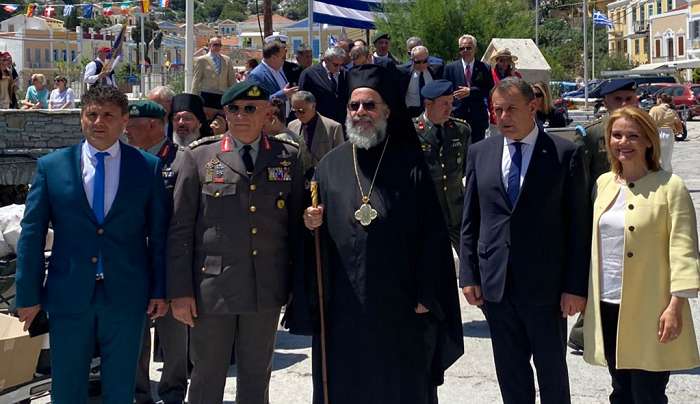 Στη Σύμη η Μίκα Ιατρίδη για τους εορτασμούς της 78ης Επετείου Απελευθέρωσης