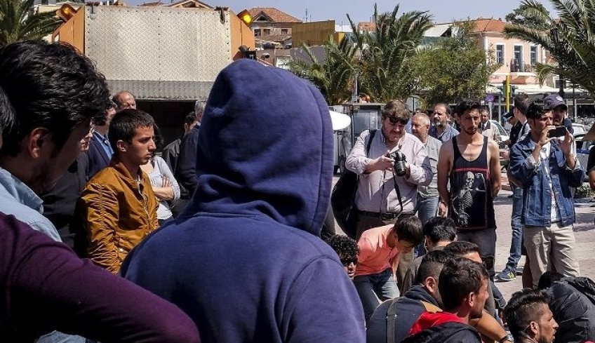 Αγρια συμπλοκή στο κέντρο φιλοξενίας στα Διαβατά- Δύο τραυματίες