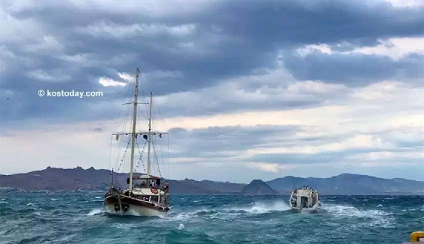 Λιμεναρχείο Κω: Έκτακτο Δελτίο Επιδείνωσης Καιρού για σήμερα Τετάρτη 15 Μαρτίου 2023