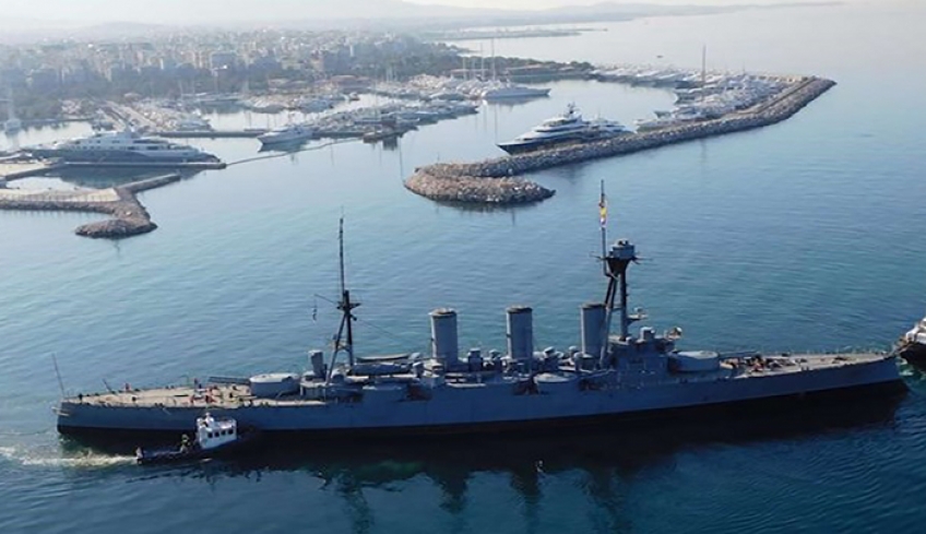 Τη μεταφορά του Θωρηκτού Γ. Αβέρωφ στη Ρόδο ζητά από τον Αρχηγό ΓΕΝ, Στυλιανό Πετράκη ο Αντιδήμαρχος, Αλέξανδρος Κολιάδης