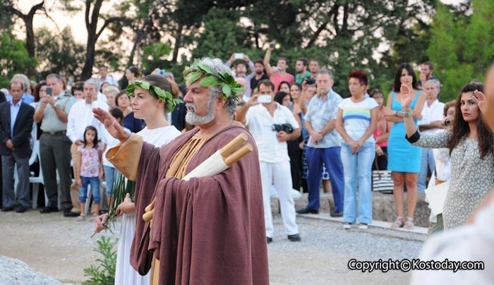 Αναπαράσταση του «Ιπποκρατικού Όρκου» την Κυριακή 16 Ιουλίου στο Ασκληπιείο